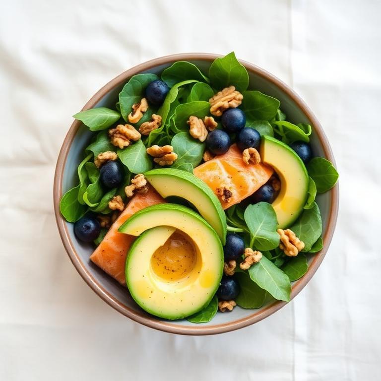 Salmon Avocado Power Salad