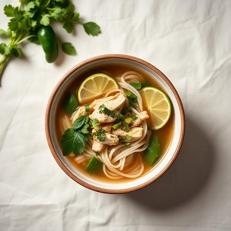 Chicken Pho Noodle Soup