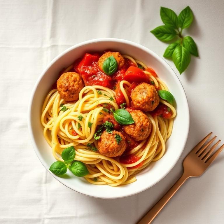 Turkey Meatball Zoodles