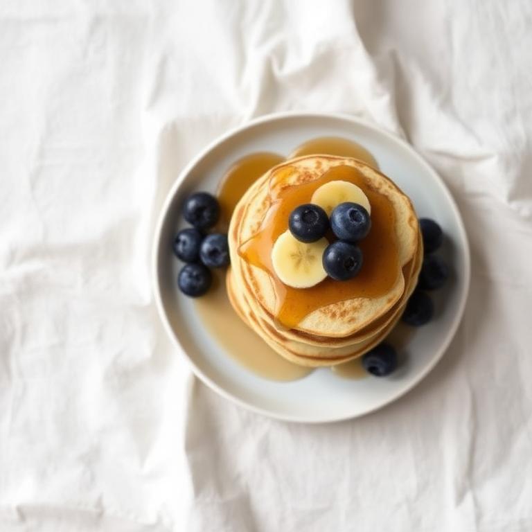 Banana Oat Pancakes
