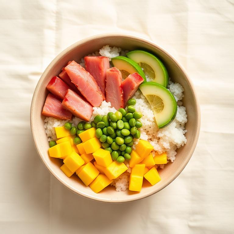 Tuna Mango Poke Bowl